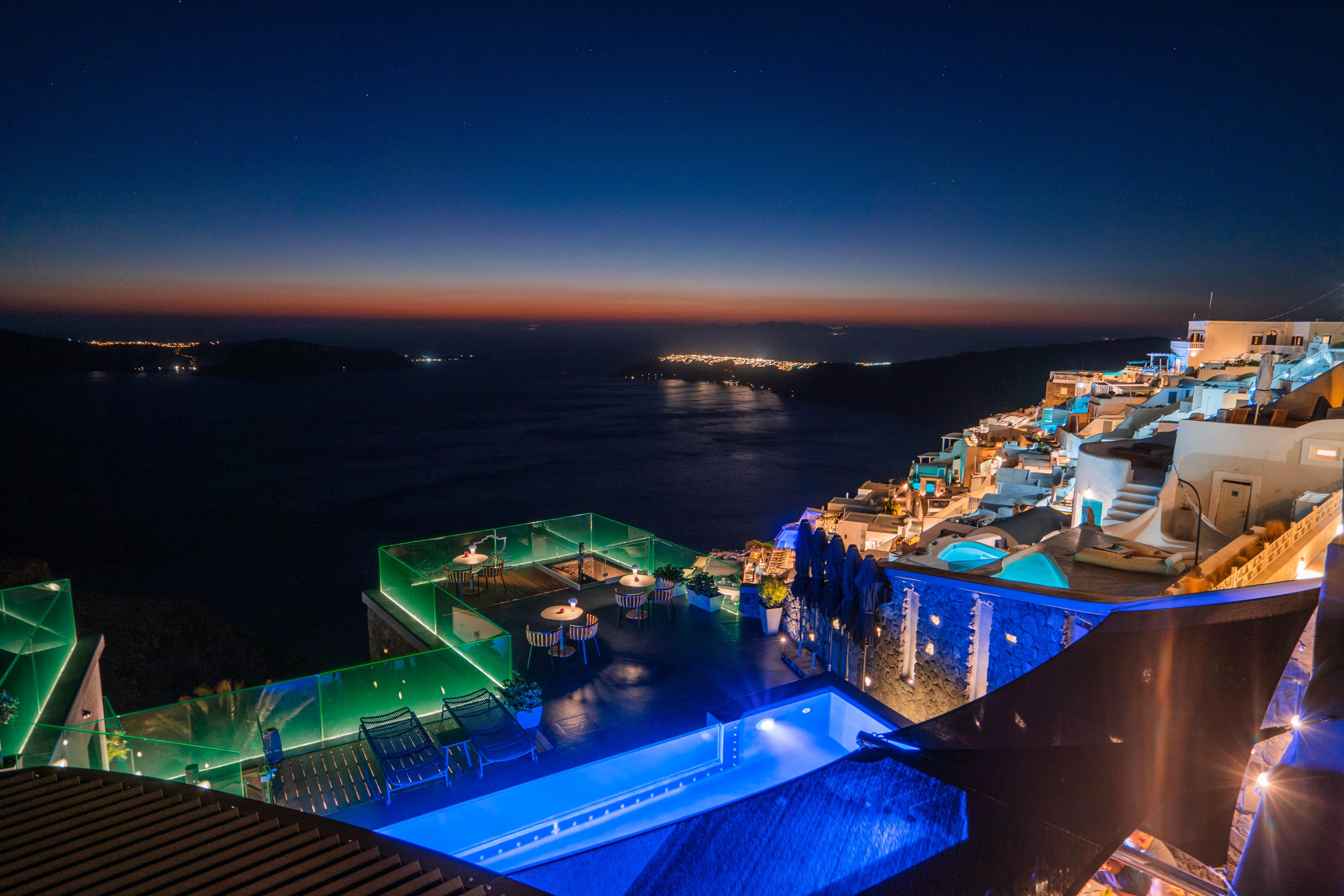 ホテル Kivotos Santorini イメロヴィグリ エクステリア 写真
