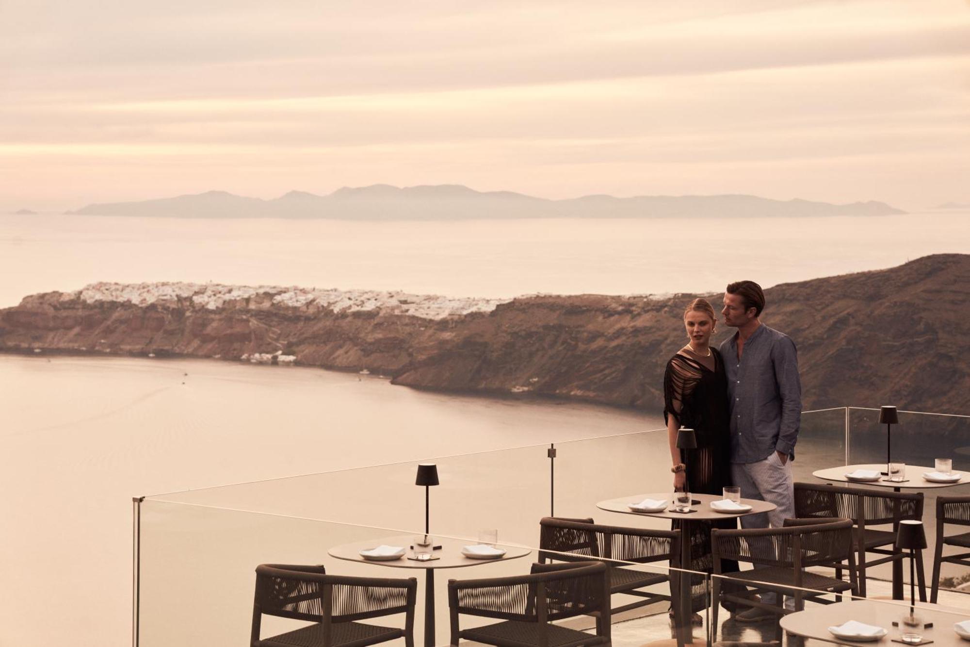 ホテル Kivotos Santorini イメロヴィグリ エクステリア 写真